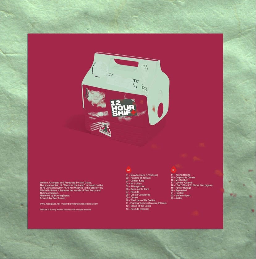 12 Hour Shift - Original Motion Picture Soundtrack LP - Image 3