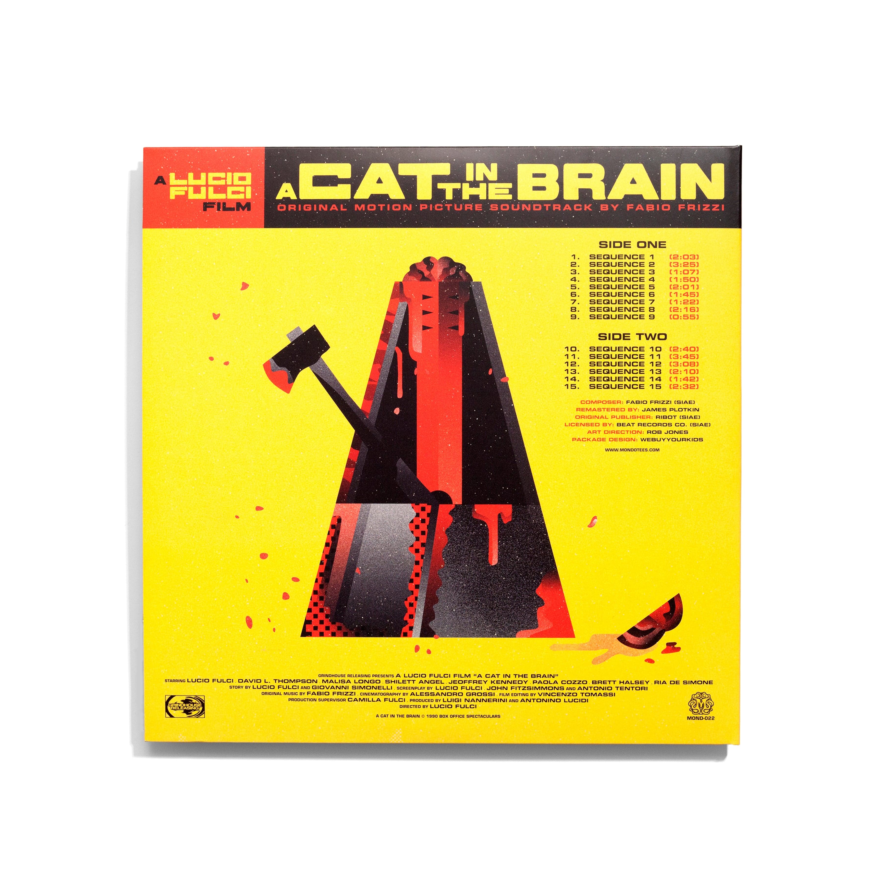 A Cat in the Brain – Original Motion Picture Soundtrack LP - Image 6