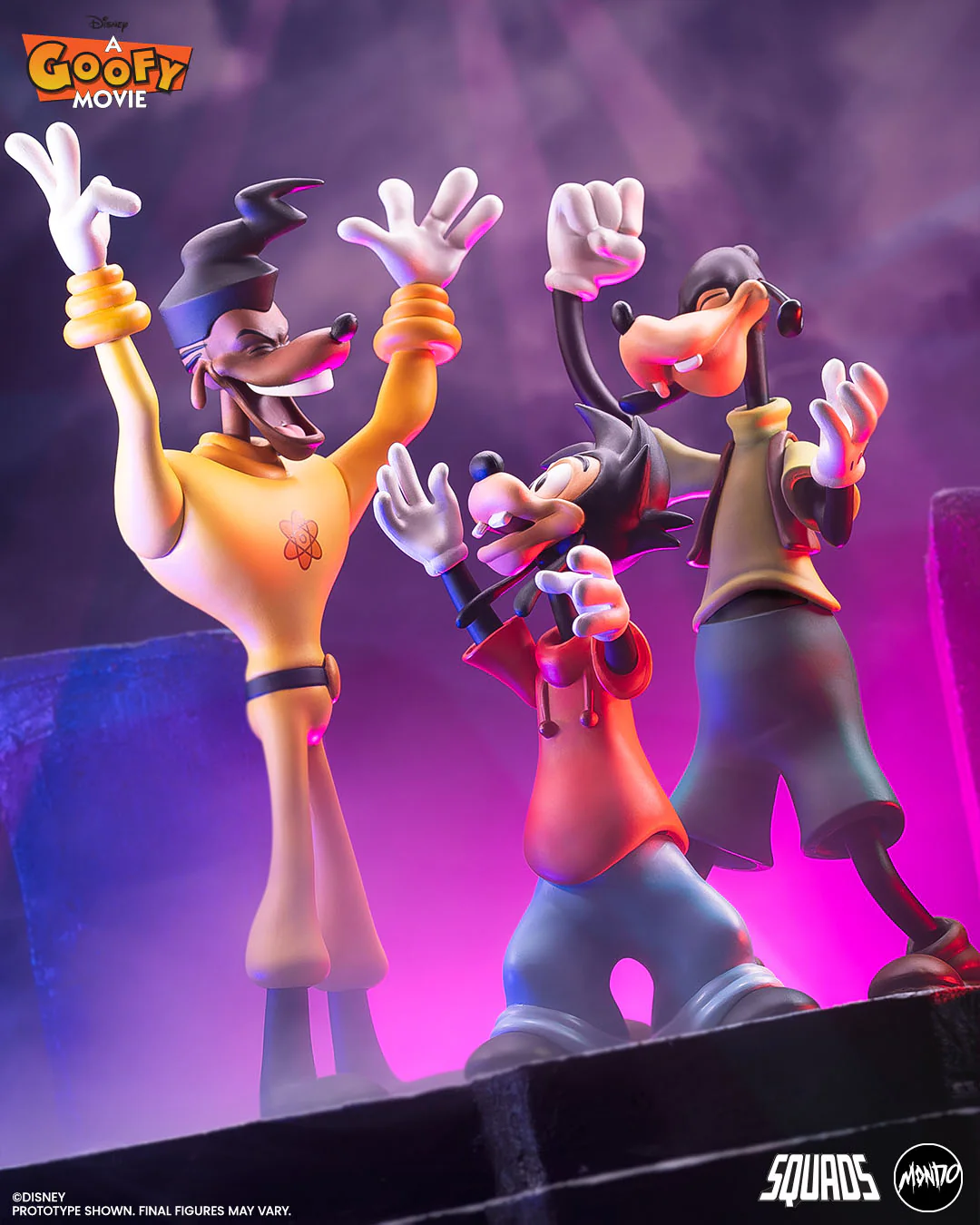 A Goofy Movie - Powerline, Max, & Goofy Figure Set - Limited Edition - Image 27