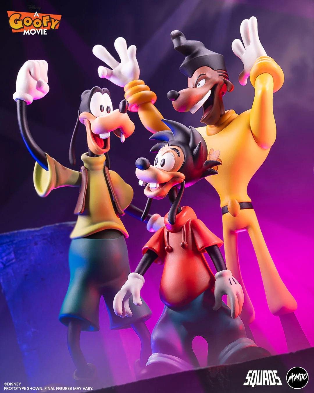 A Goofy Movie - Powerline, Max, & Goofy Figure Set - Limited Edition - Image 29