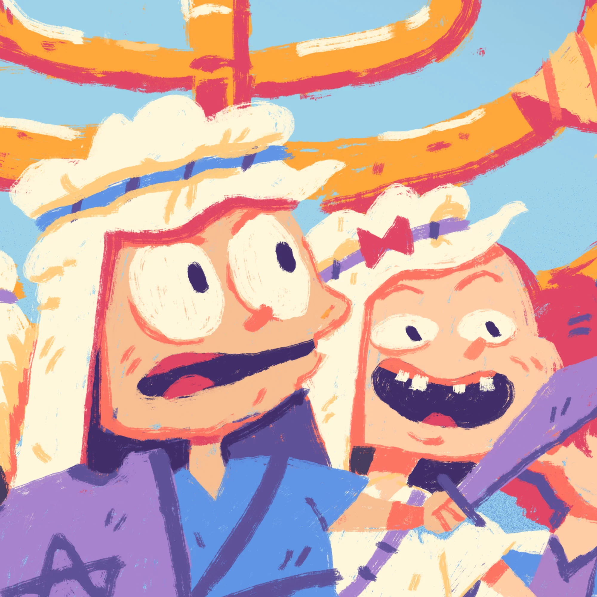 A Rugrats Chanukah Poster - Image 2