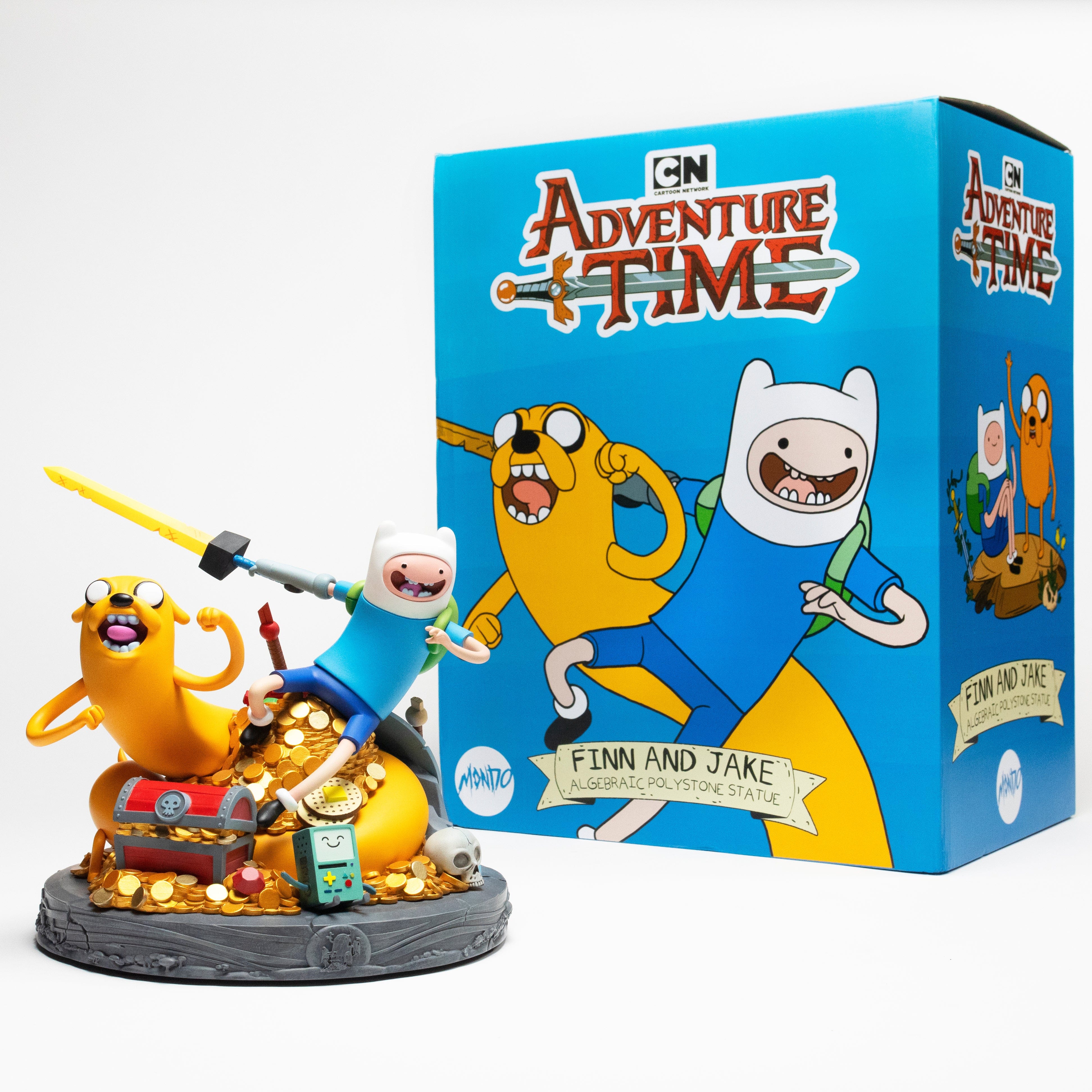 Adventure Time Statue - Jake and Finn - Exclusive Version - Image 14