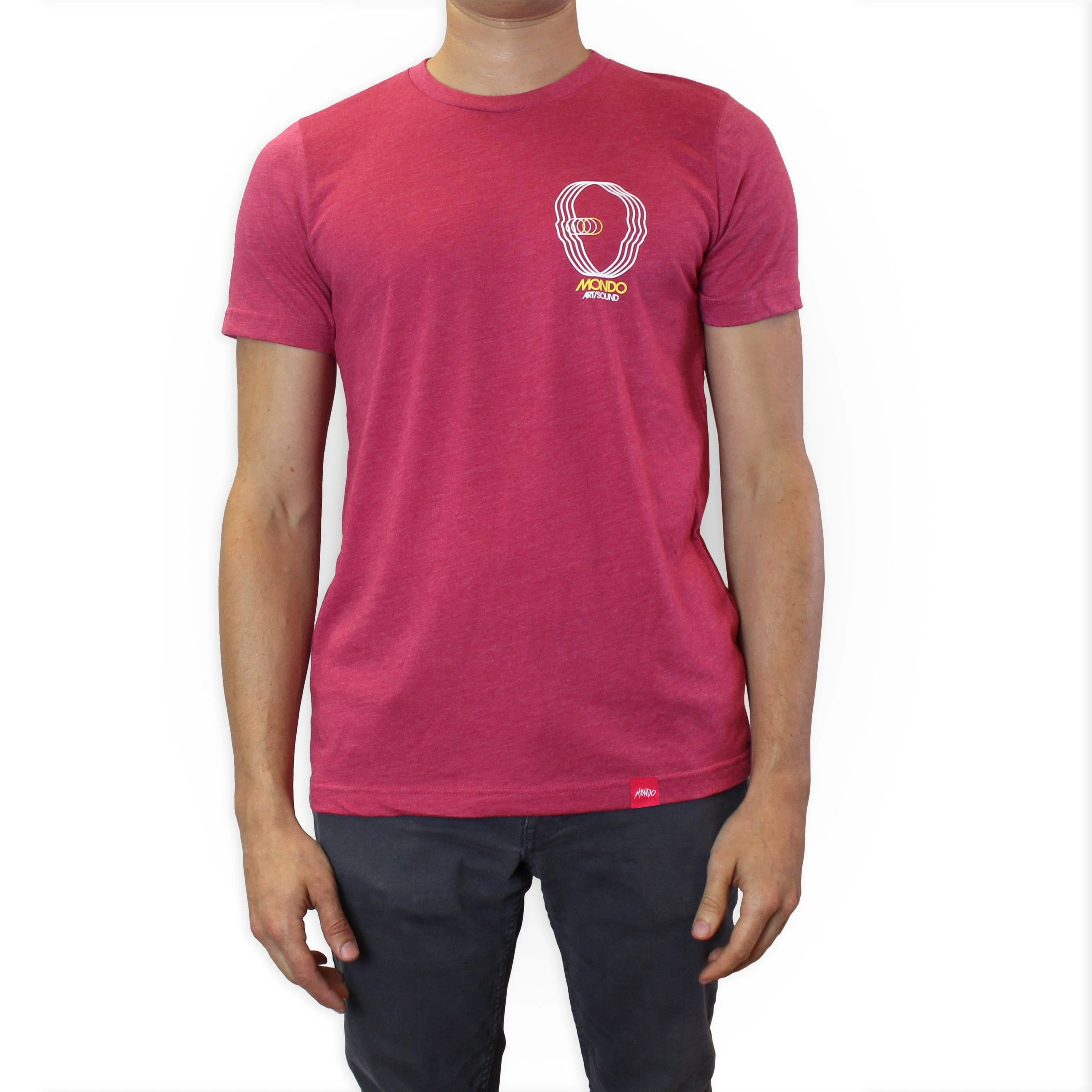 Truth in Advertising (Heather Raspberry) T-Shirt - Image 3