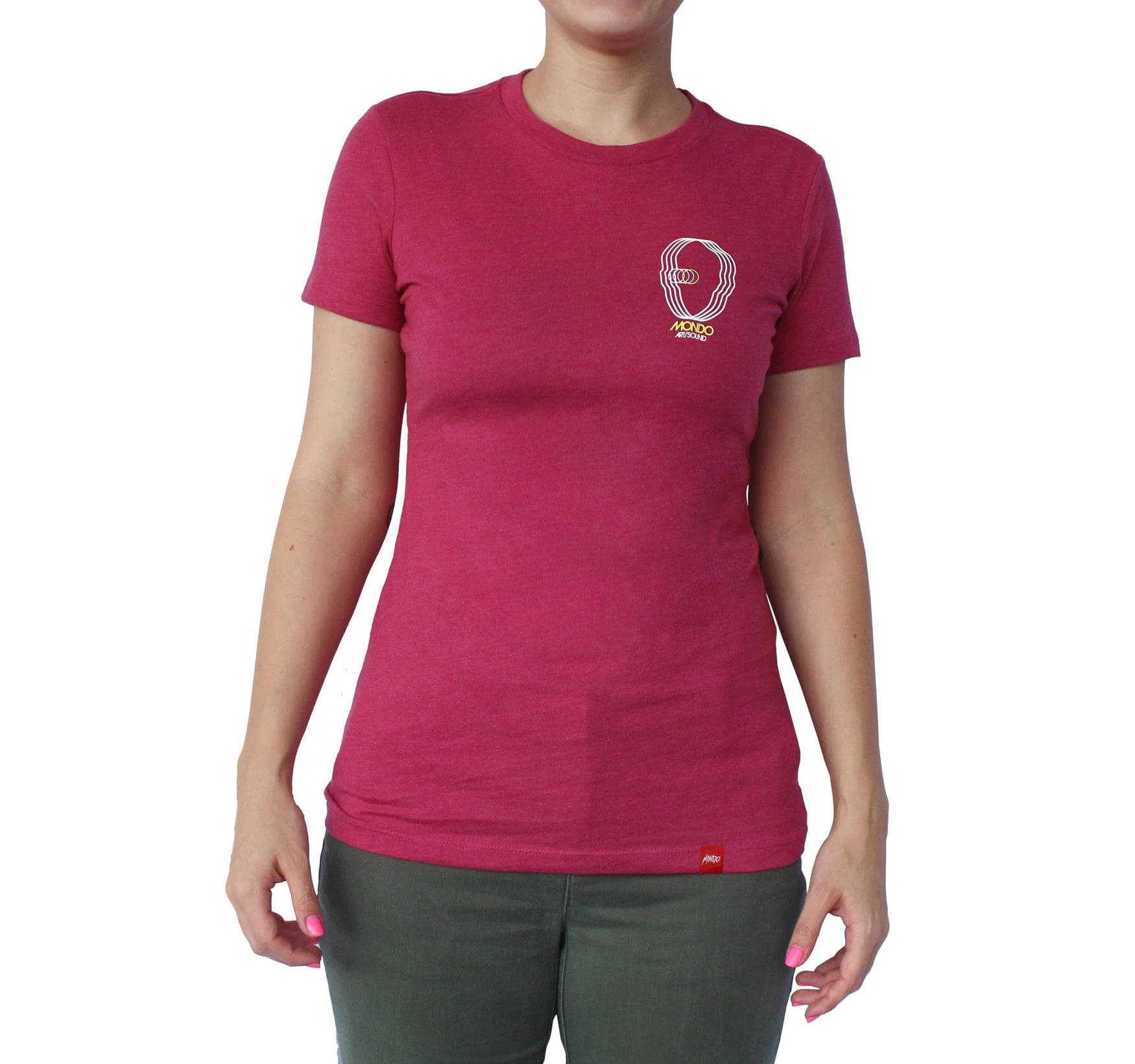 Truth in Advertising (Heather Raspberry) T-Shirt - Image 4