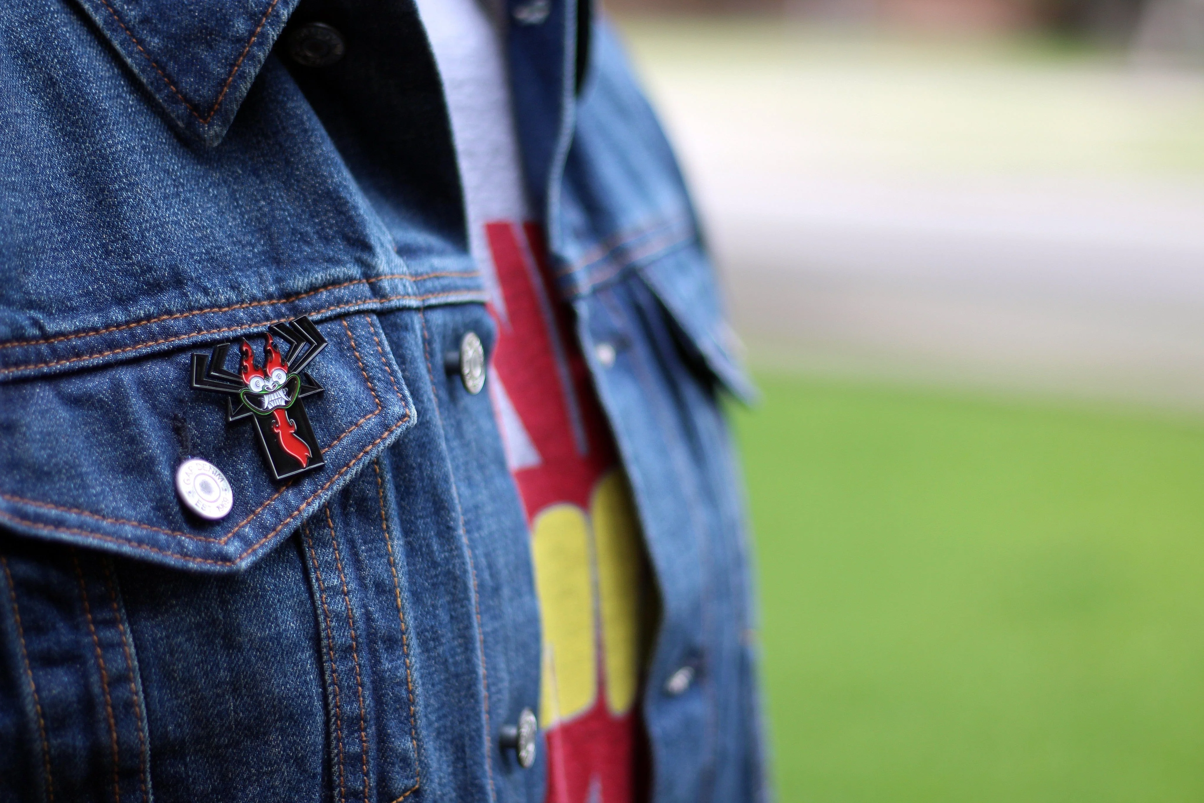 Aku Enamel Pin - Image 3