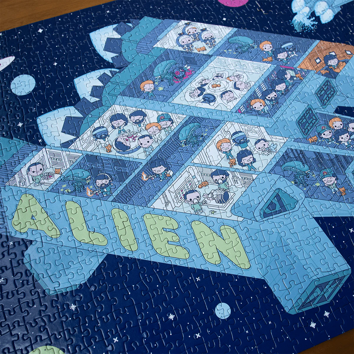 Alien 1000-Piece Puzzle - Image 7