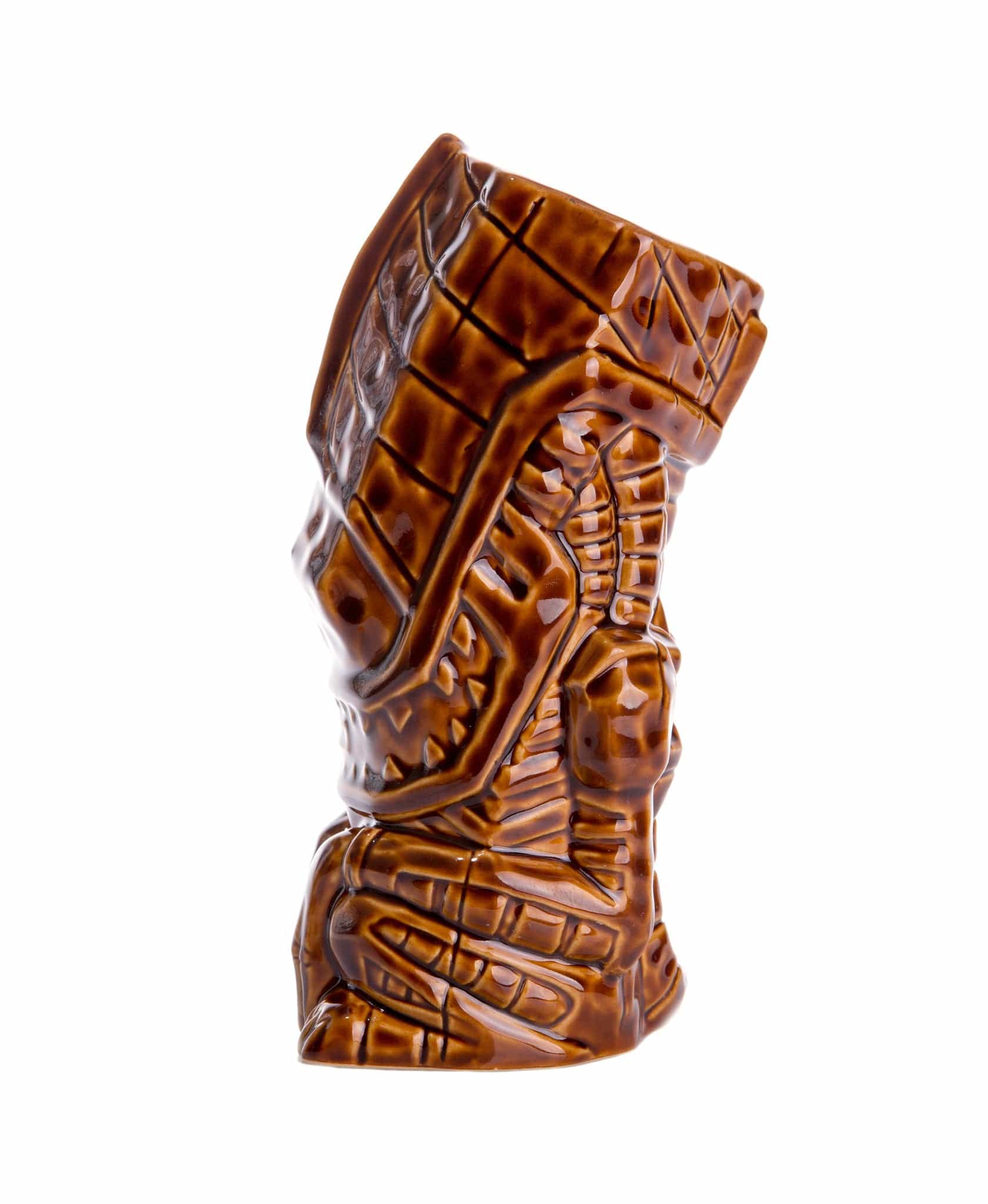 Aliens Ceramic Tiki Mug (Brown Variant) - Image 3