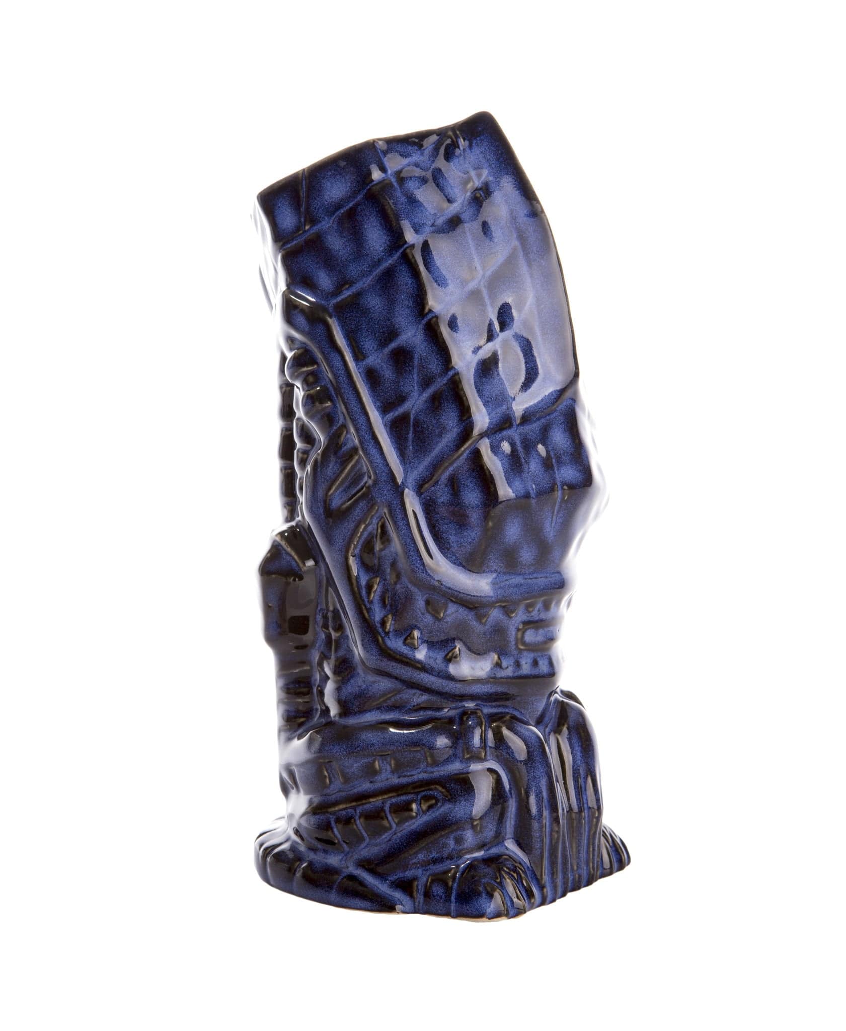 Aliens Ceramic Tiki Mug (Blue) - Image 2