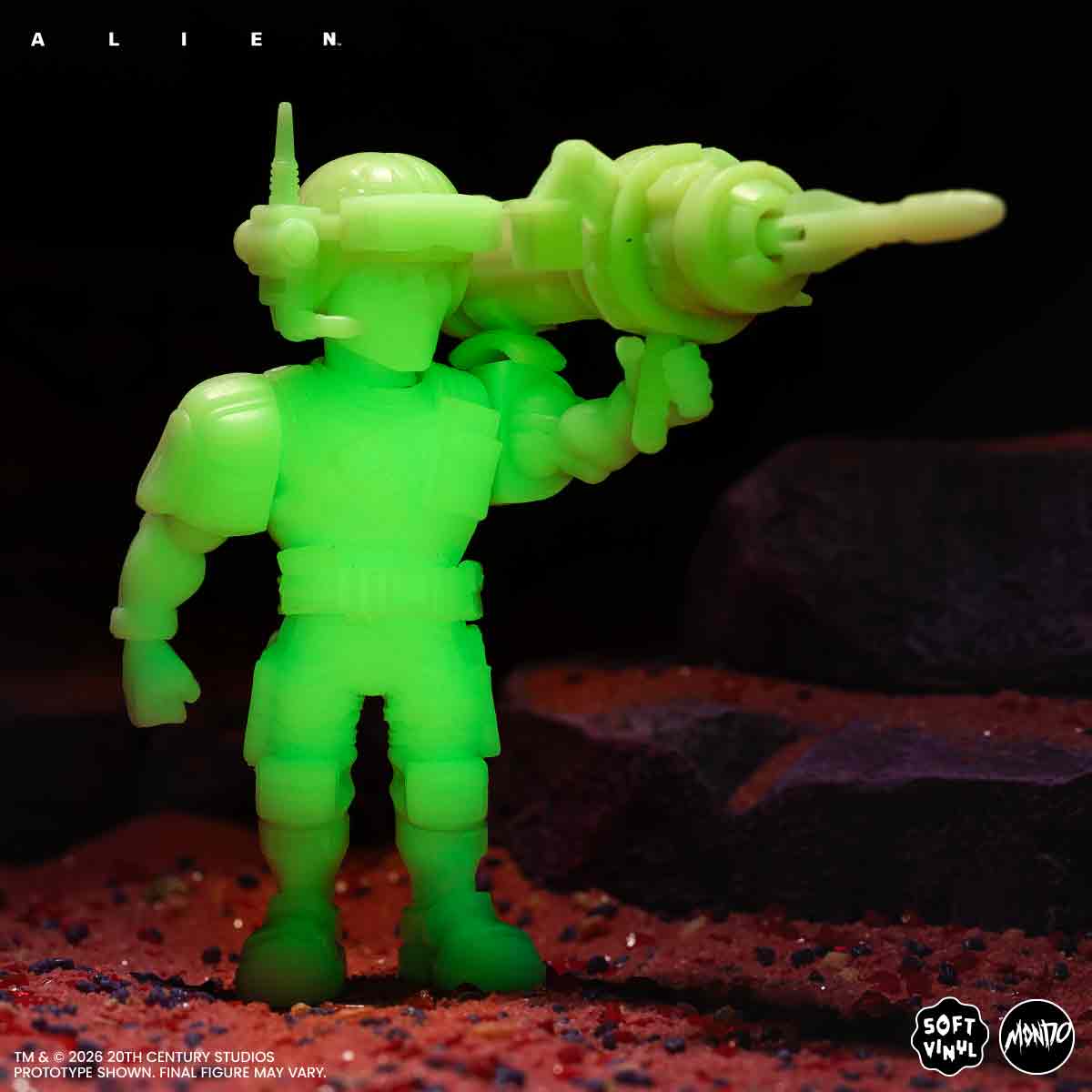 Aliens - Mantis Alien Soft Vinyl Figure - Cherry Blossom Glow in the Dark Variant - Image 16