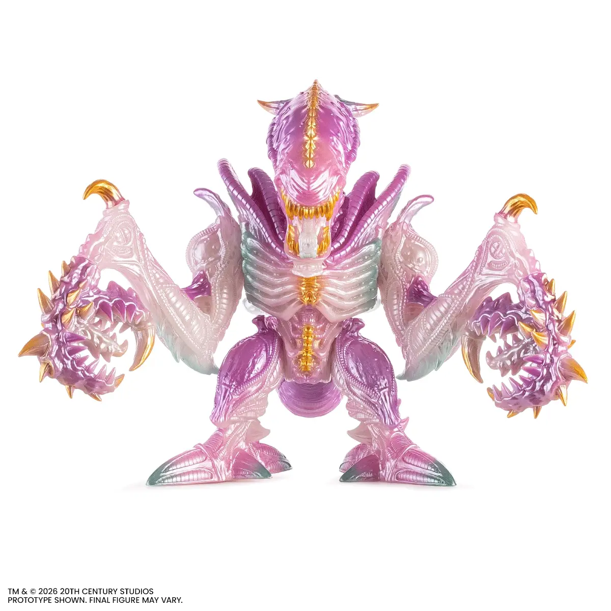 Aliens - Mantis Alien Soft Vinyl Figure - Cherry Blossom Glow in the Dark Variant - Image 4