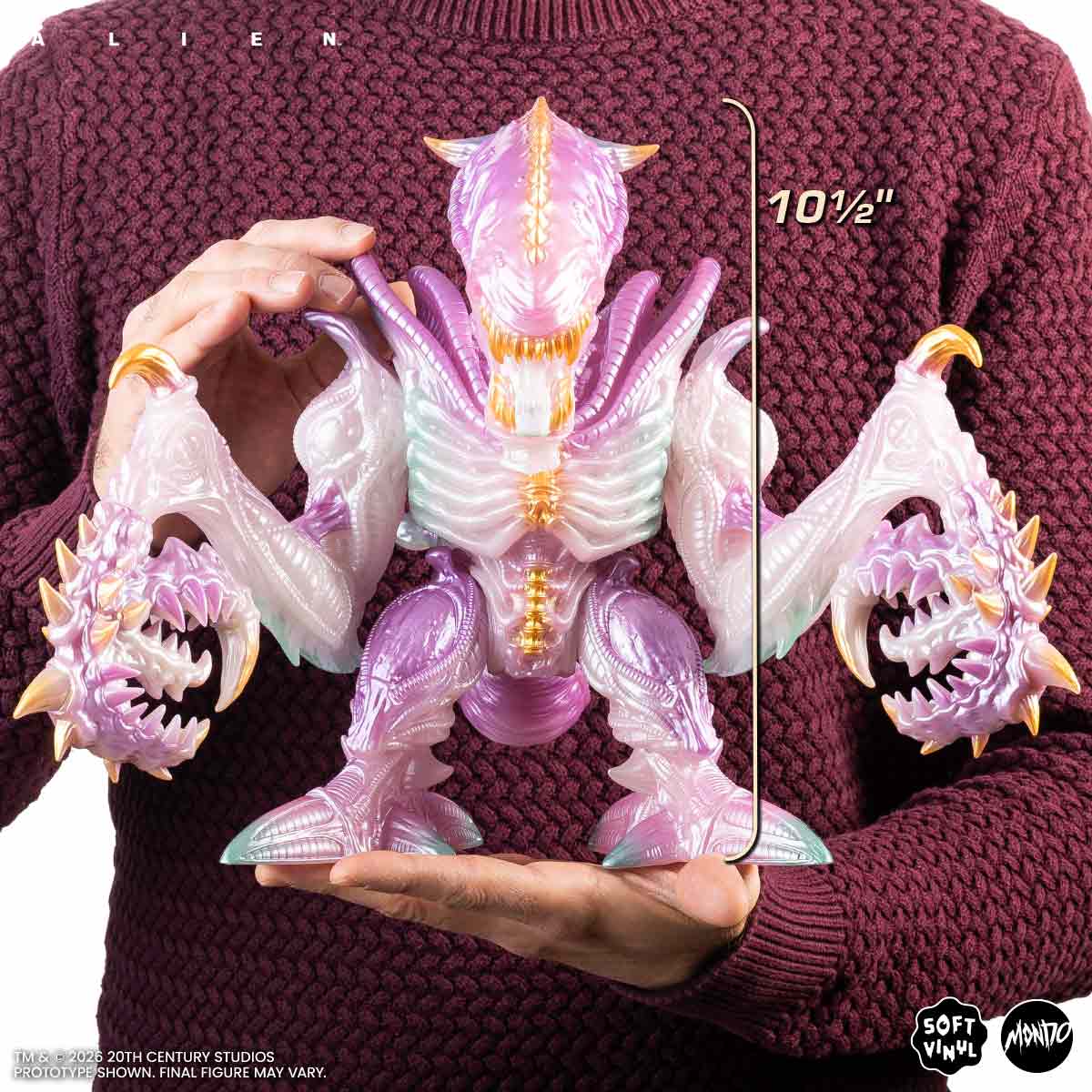 Aliens - Mantis Alien Soft Vinyl Figure - Cherry Blossom Glow in the Dark Variant - Image 5