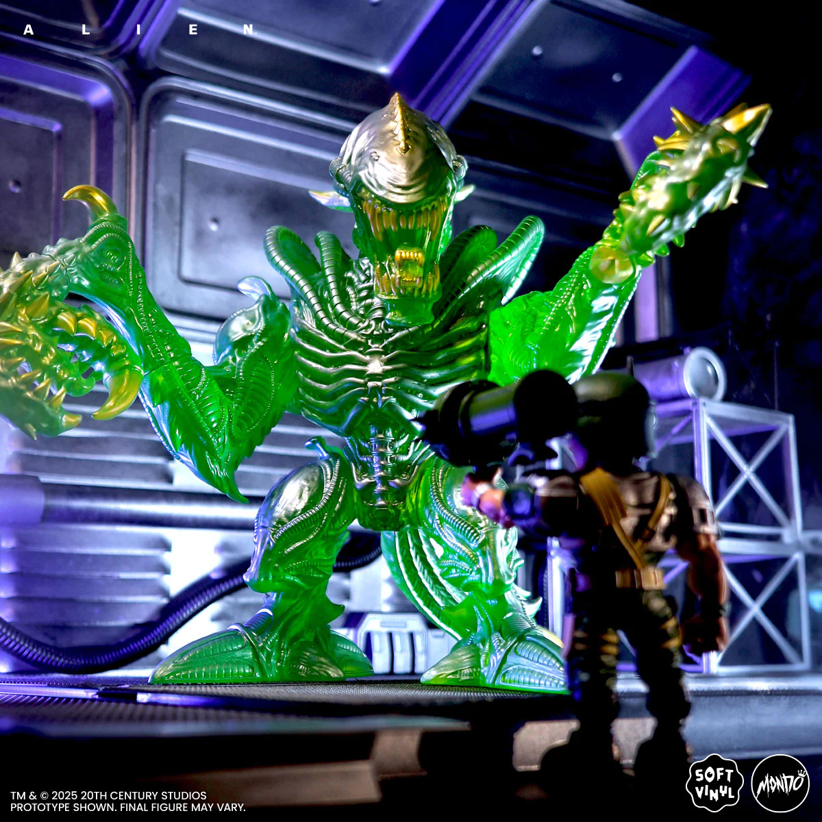 Aliens - Mantis Alien Soft Vinyl Figure - Deluxe Limited Edition - Acid Blood - Image 13