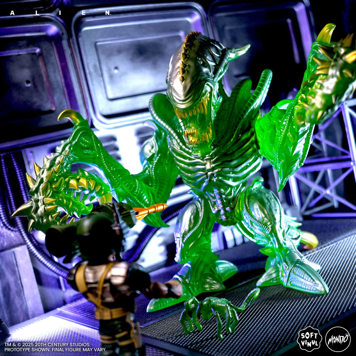 Aliens - Mantis Alien Soft Vinyl Figure - Deluxe Limited Edition - Acid Blood - Image 8