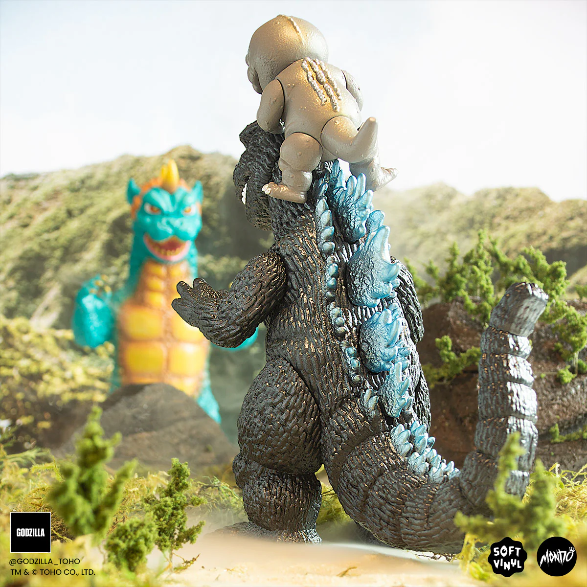 All Monsters Attack Soft Vinyl Figure Set - Image 10