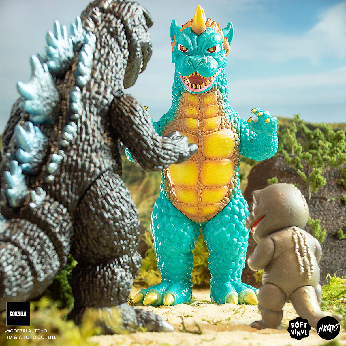 All Monsters Attack Soft Vinyl Figure Set - Image 12
