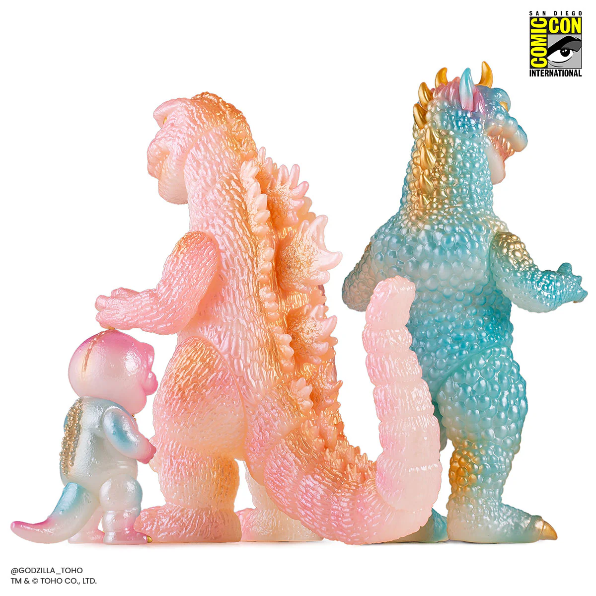 All Monsters Attack Soft Vinyl Figure Set - Cherry Blossom Glow in the Dark Variant - Image 27