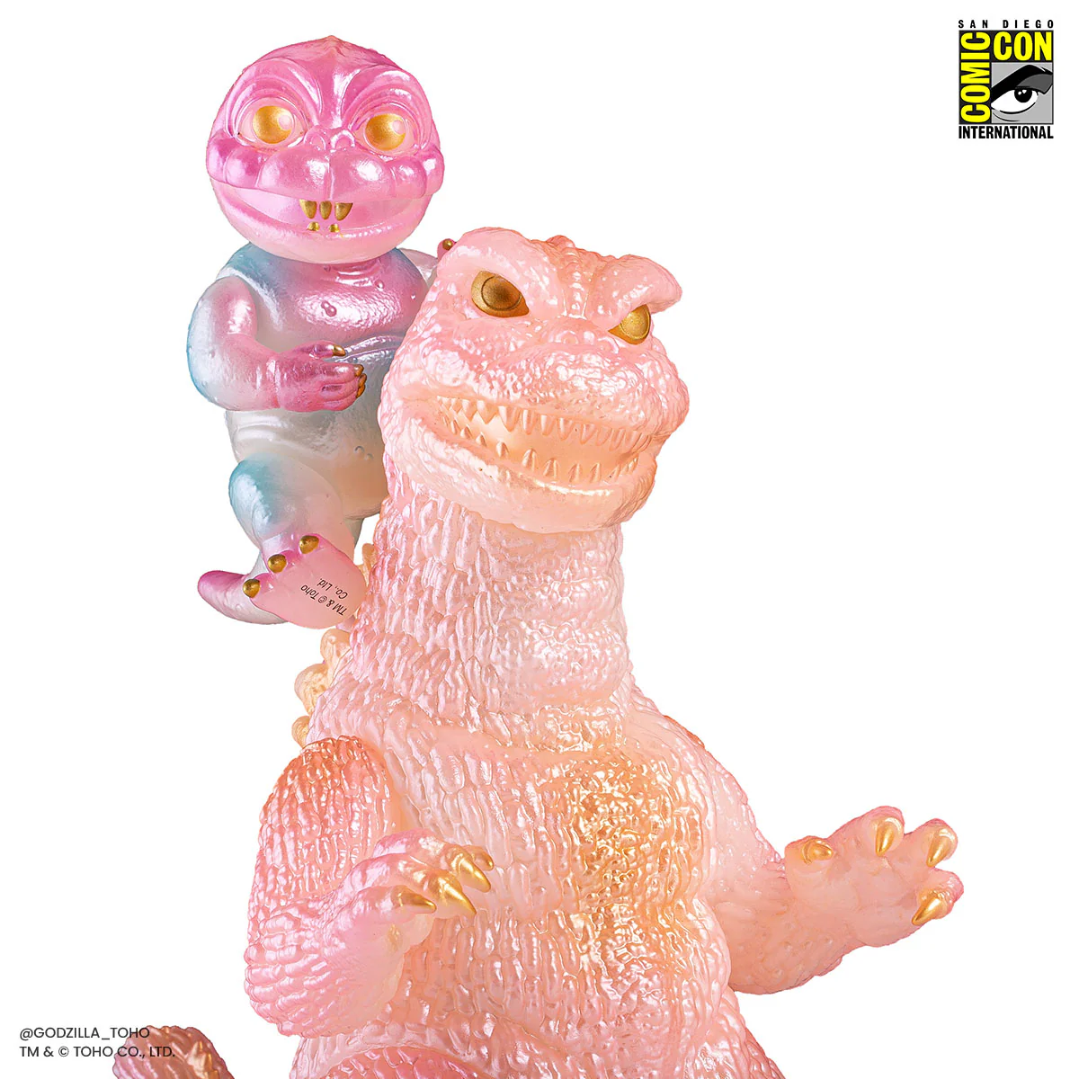 All Monsters Attack Soft Vinyl Figure Set - Cherry Blossom Glow in the Dark Variant - Image 29