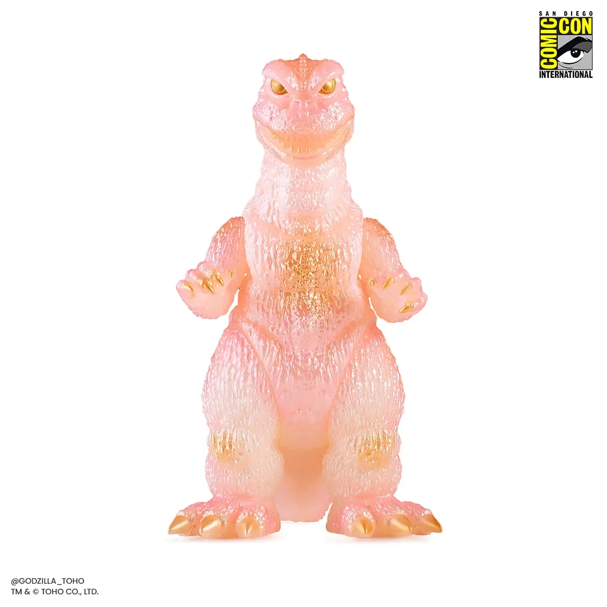 All Monsters Attack Soft Vinyl Figure Set - Cherry Blossom Glow in the Dark Variant - Image 3