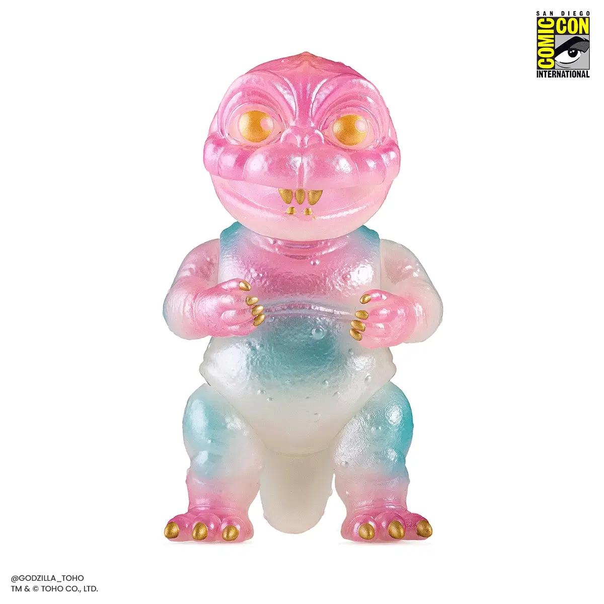 All Monsters Attack Soft Vinyl Figure Set - Cherry Blossom Glow in the Dark Variant - Image 5