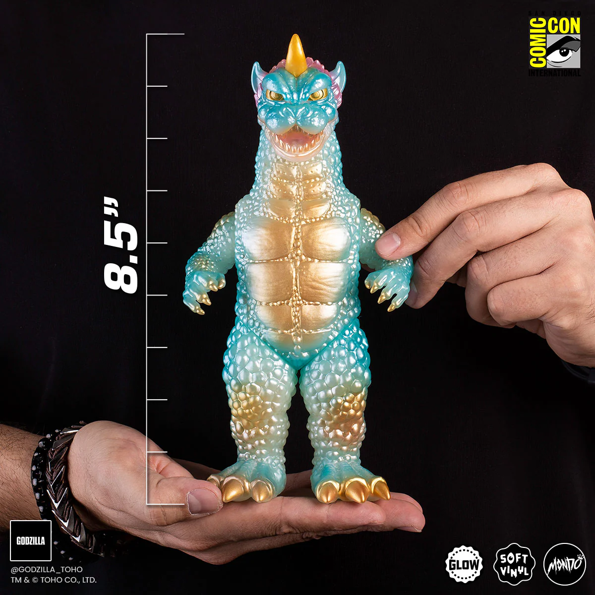 All Monsters Attack Soft Vinyl Figure Set - Cherry Blossom Glow in the Dark Variant - Image 8