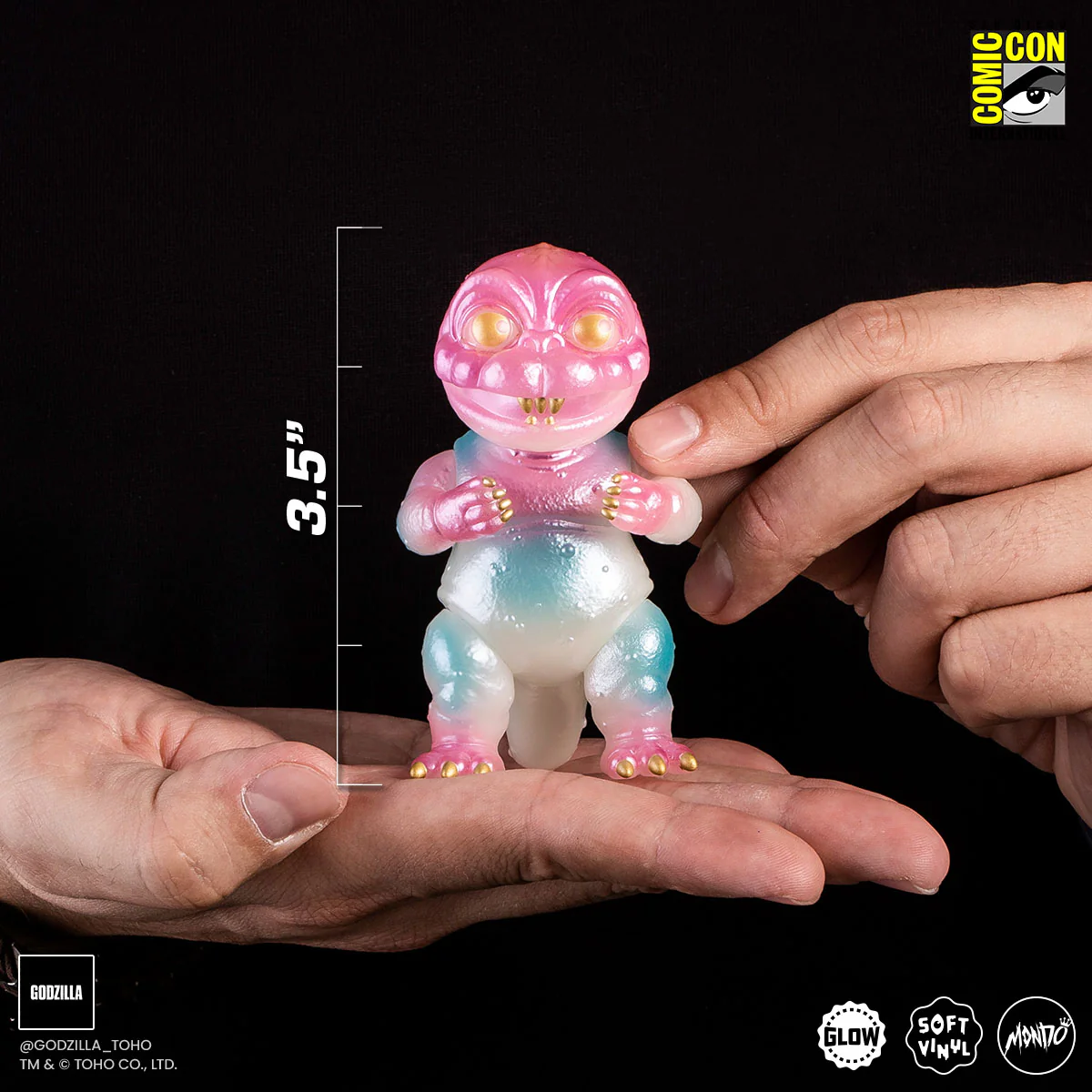 All Monsters Attack Soft Vinyl Figure Set - Cherry Blossom Glow in the Dark Variant - Image 9