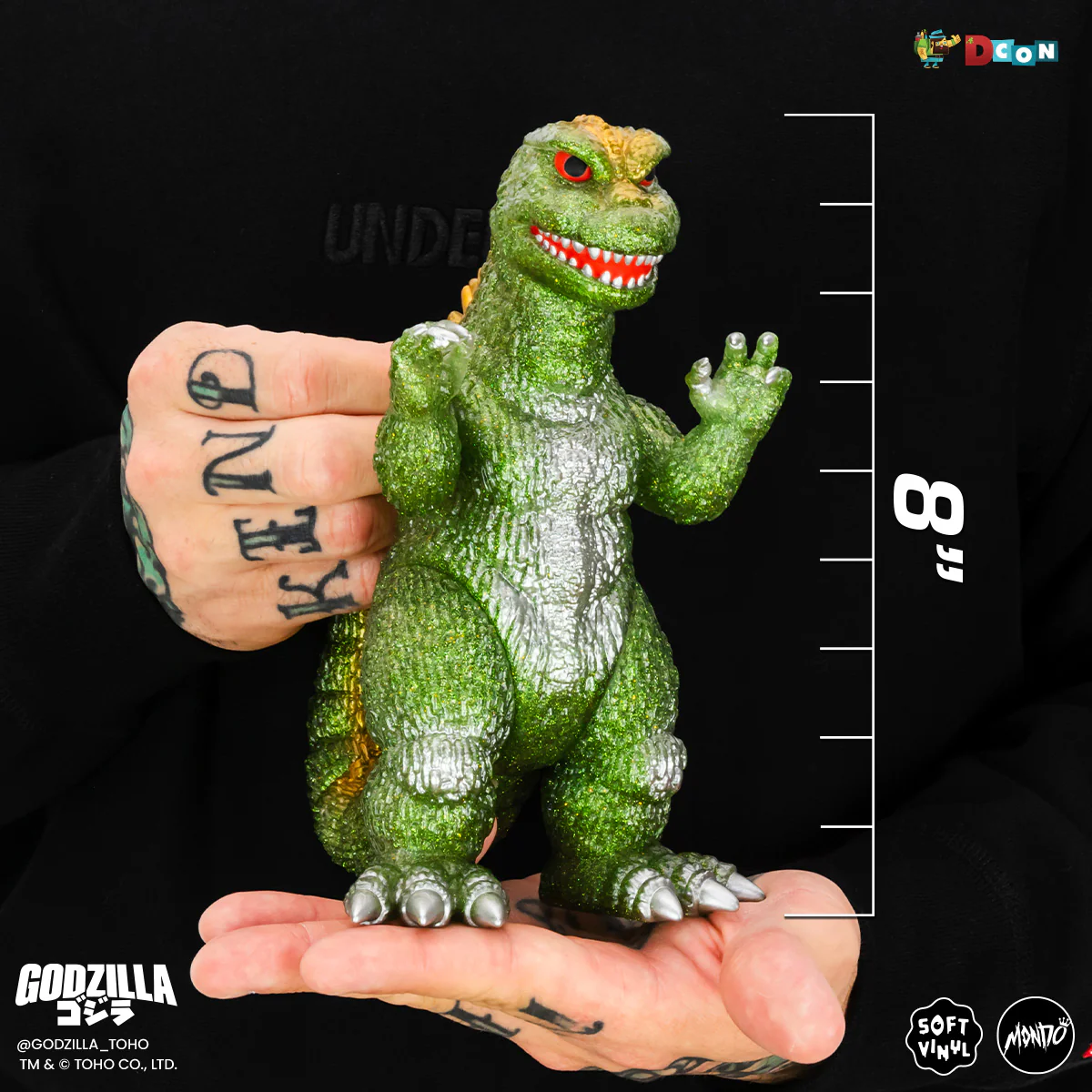 All Monsters Attack Soft Vinyl Figure Set - Glitter Variant (Designer Con Exclusive) - Image 5