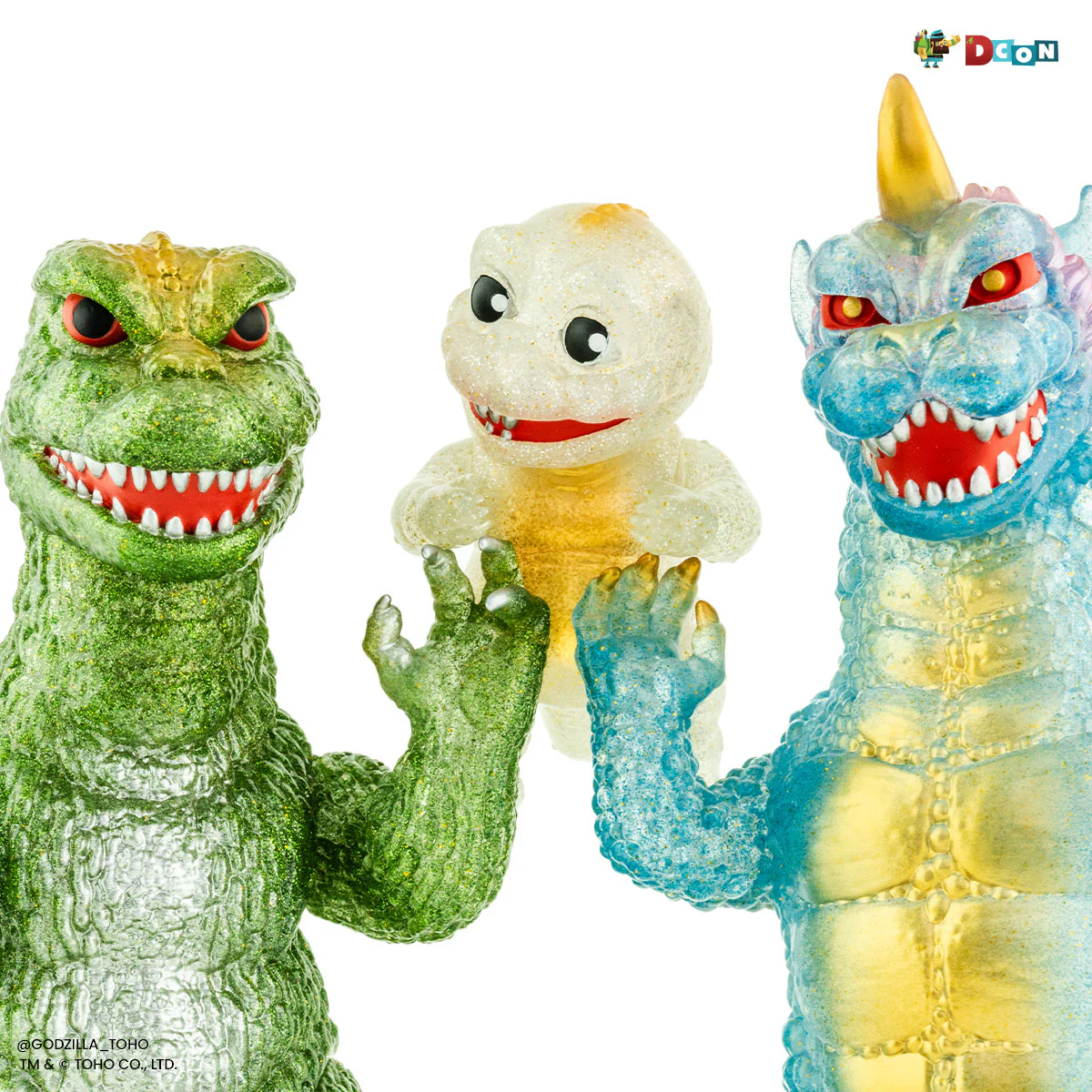 All Monsters Attack Soft Vinyl Figure Set - Glitter Variant (Designer Con Exclusive) - Image 54