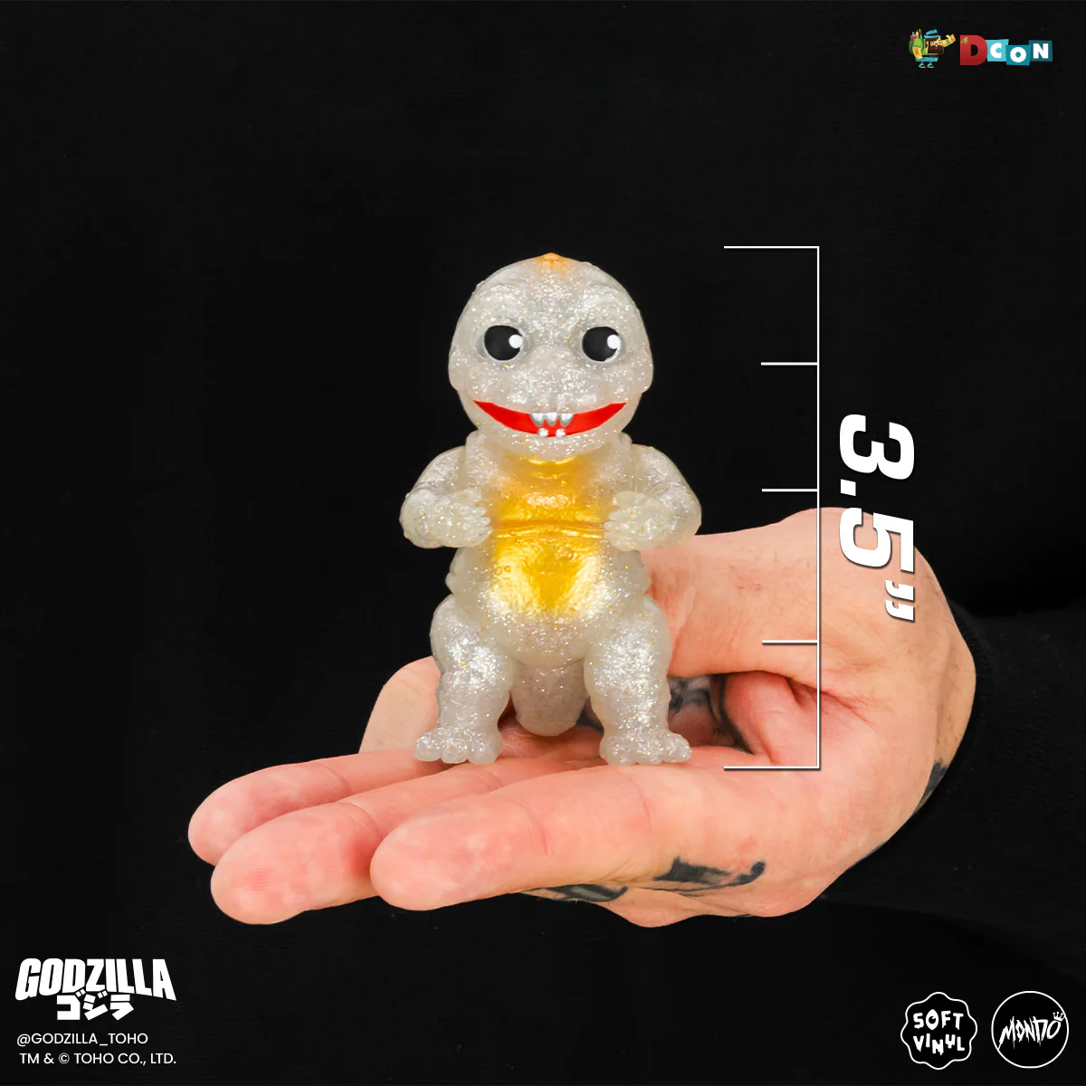 All Monsters Attack Soft Vinyl Figure Set - Glitter Variant (Designer Con Exclusive) - Image 7