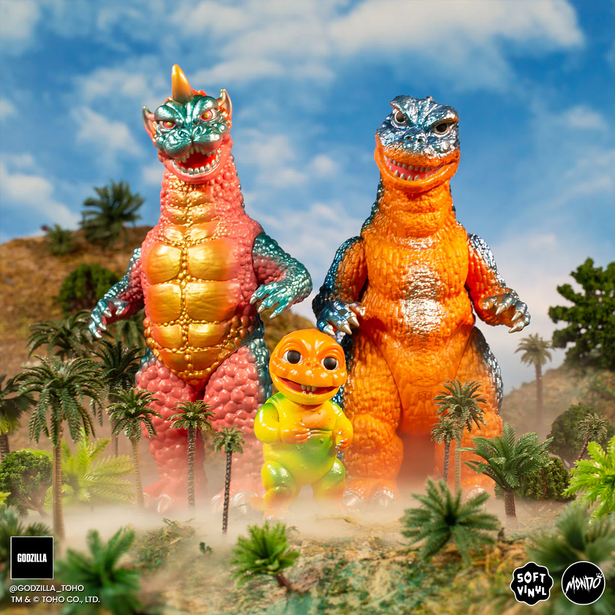 All Monsters Attack Soft Vinyl Figure Set - Tropical Variant - Image 12