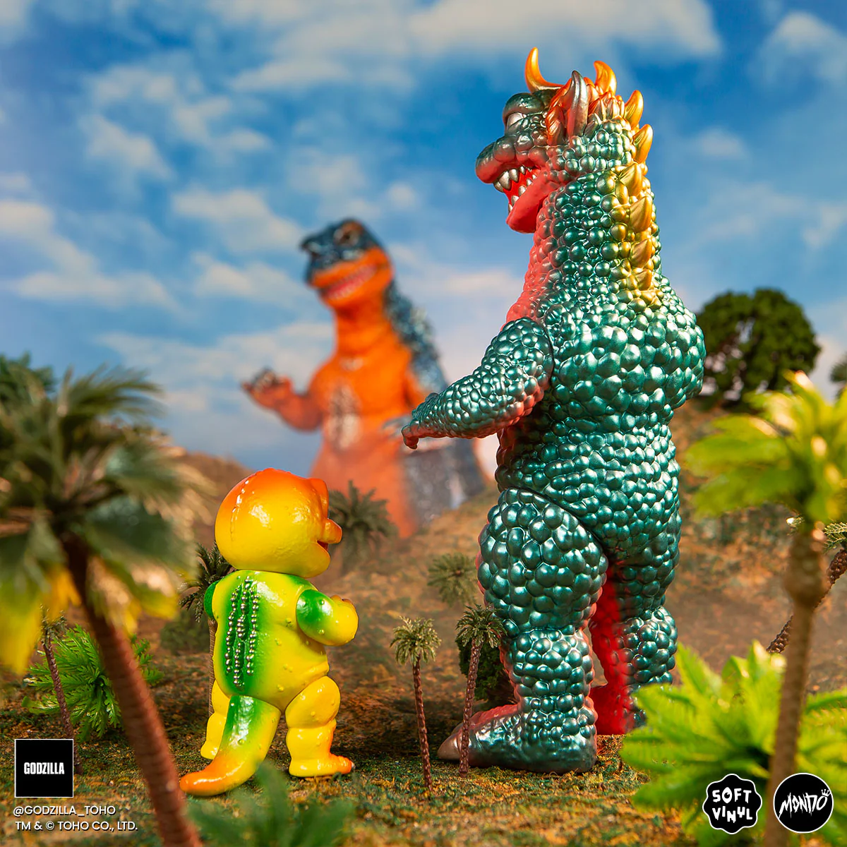 All Monsters Attack Soft Vinyl Figure Set - Tropical Variant - Image 16