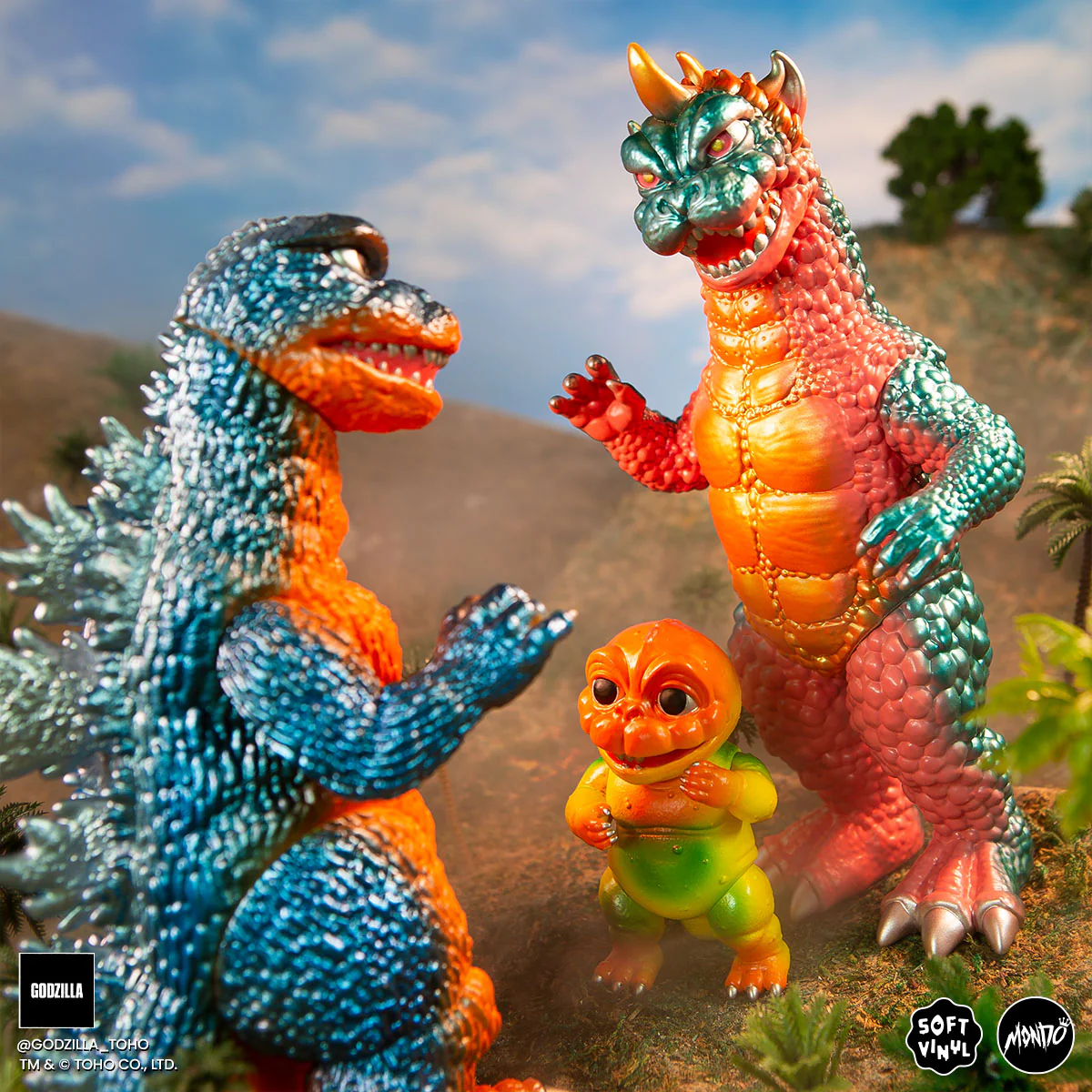 All Monsters Attack Soft Vinyl Figure Set - Tropical Variant - Image 18