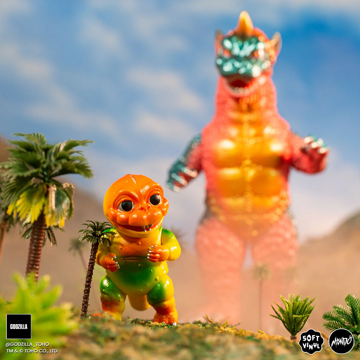 All Monsters Attack Soft Vinyl Figure Set - Tropical Variant - Image 19