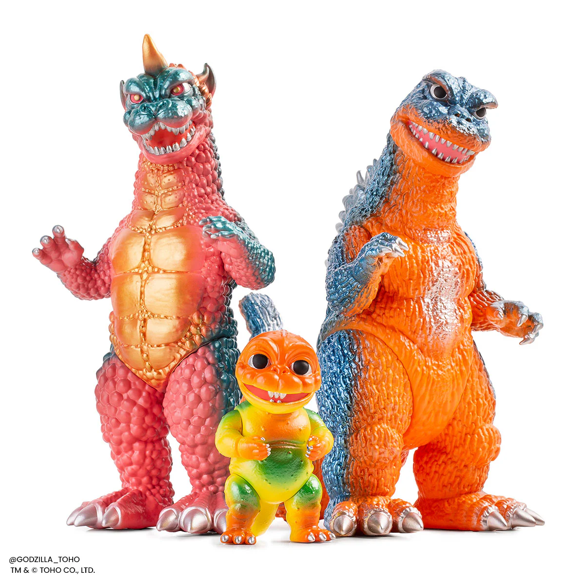 All Monsters Attack Soft Vinyl Figure Set - Tropical Variant - Image 30