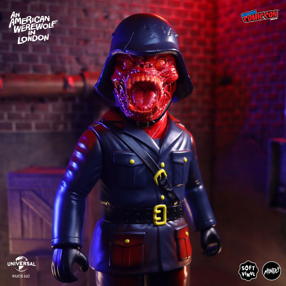 An American Werewolf in London - Nightmare Demon Mutant Soft Vinyl Figure  - Blood Moon Variant - Image 11