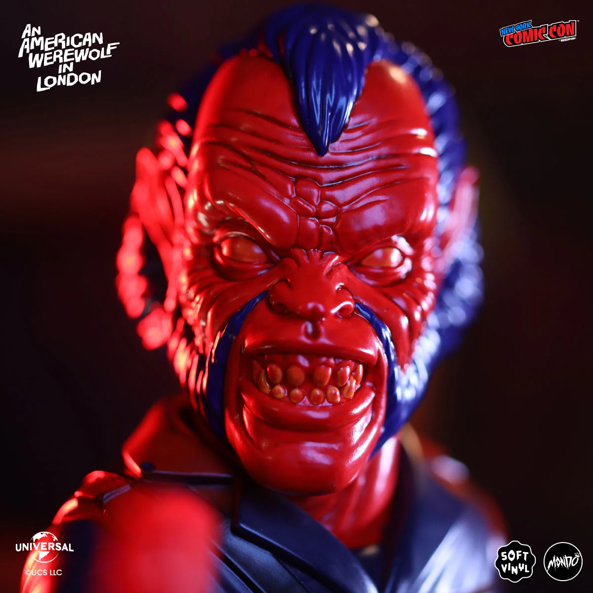 An American Werewolf in London - Nightmare Demon Mutant Soft Vinyl Figure  - Blood Moon Variant - Image 14