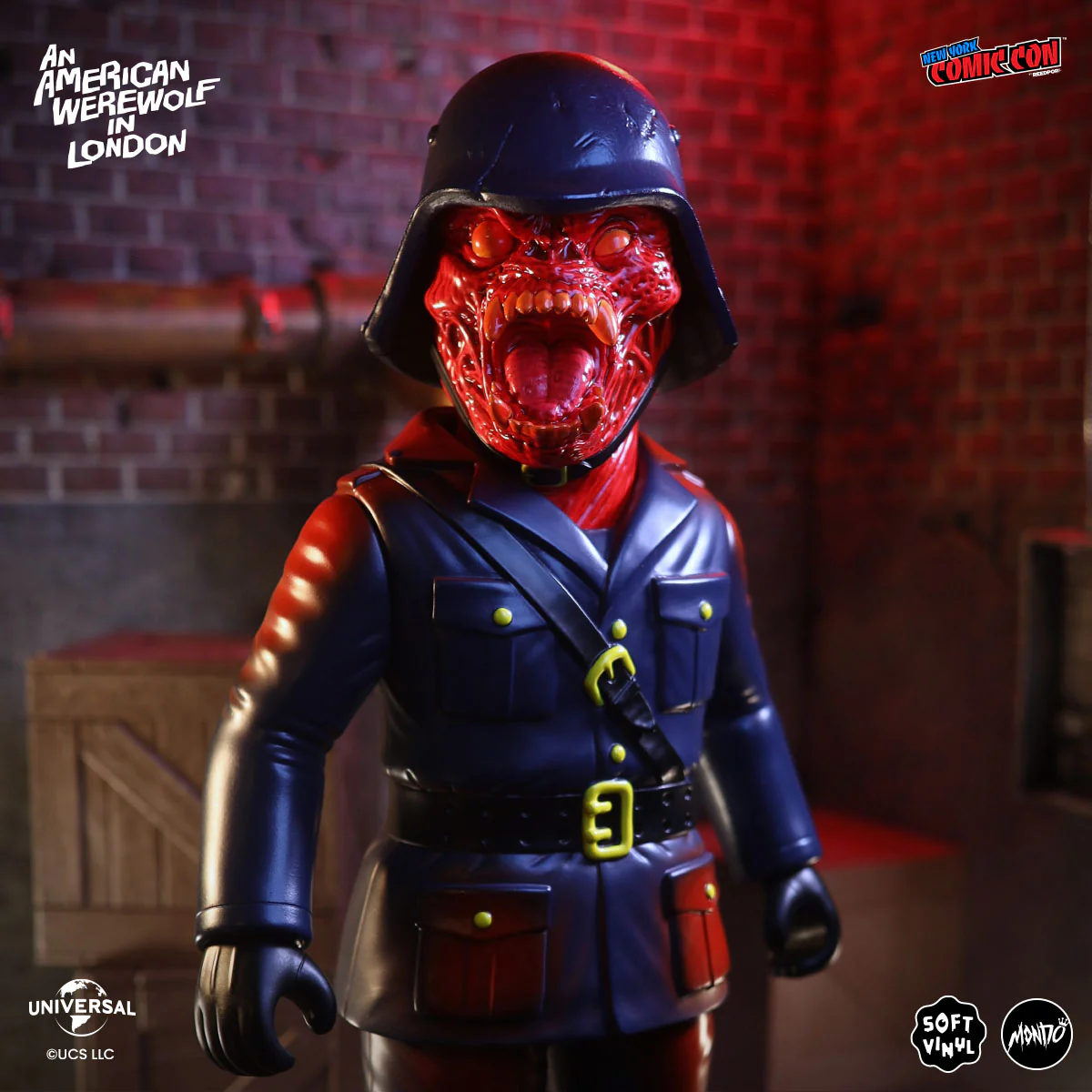 An American Werewolf in London - Nightmare Demon Mutant Soft Vinyl Figure  - Blood Moon Variant - Image 16