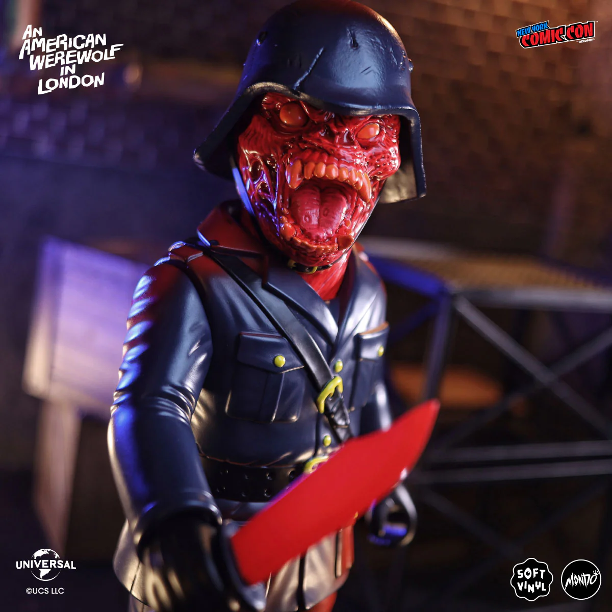 An American Werewolf in London - Nightmare Demon Mutant Soft Vinyl Figure  - Blood Moon Variant - Image 18