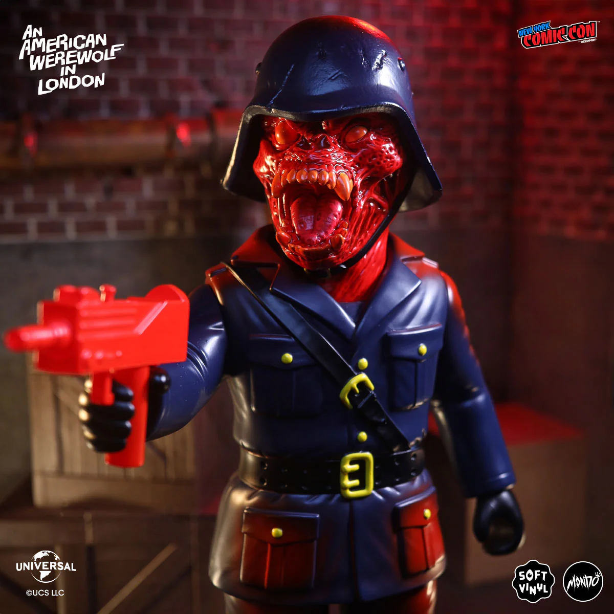 An American Werewolf in London - Nightmare Demon Mutant Soft Vinyl Figure  - Blood Moon Variant - Image 8