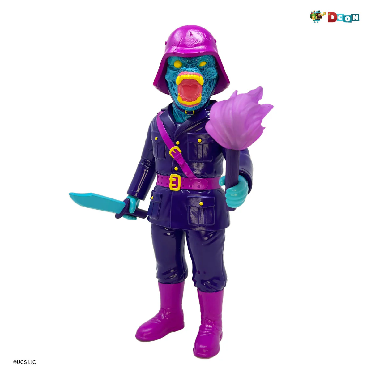 An American Werewolf in London - Nightmare Demon Mutant Soft Vinyl Figure - Retro Gamer Variant (Designer Con Exclusive) - Image 8