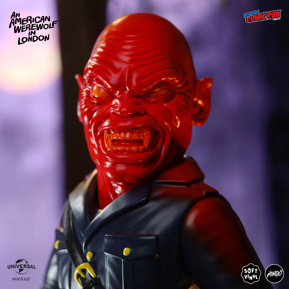 An American Werewolf in London - Nightmare Demon Werewolf Soft Vinyl Figure  - Blood Moon Variant - Image 14