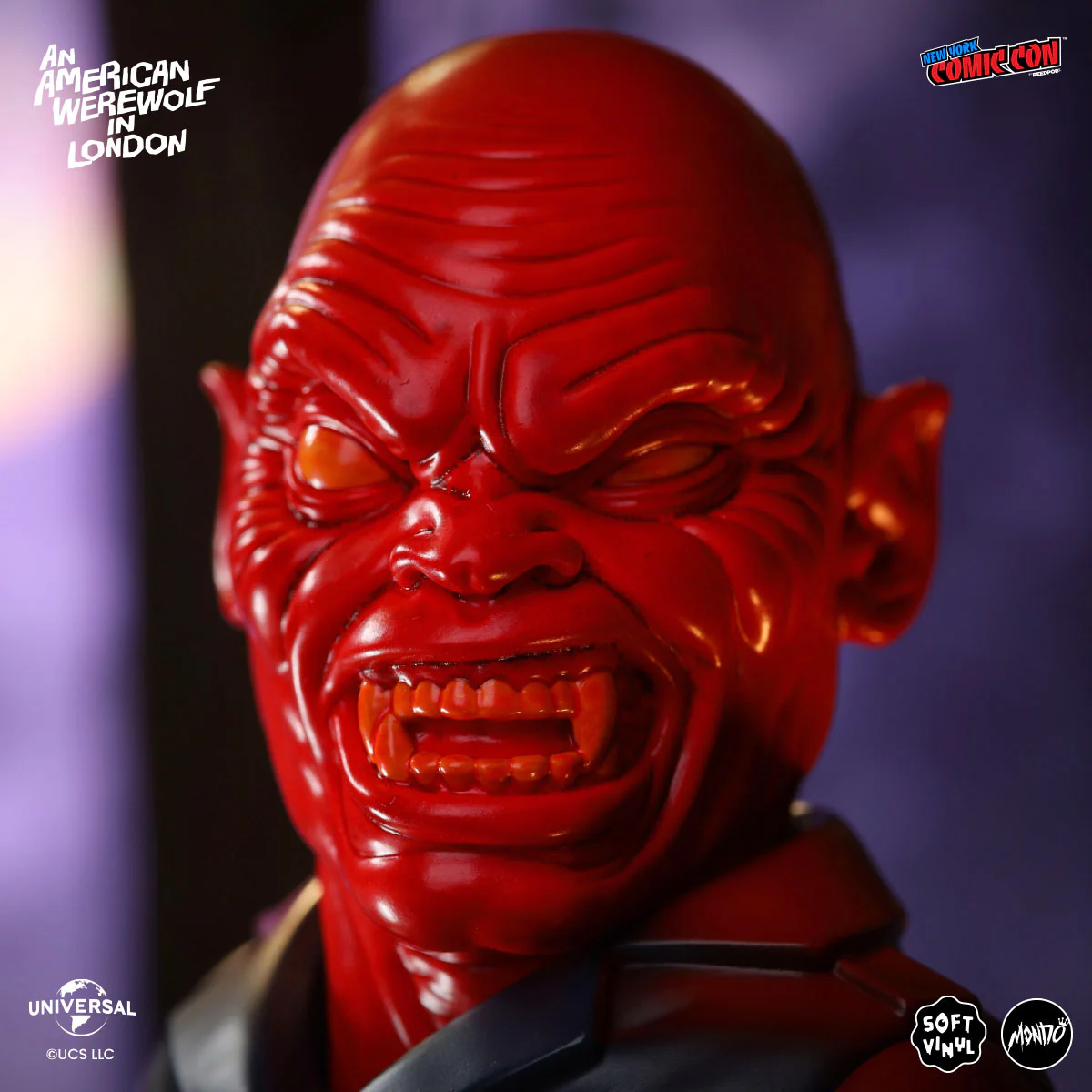 An American Werewolf in London - Nightmare Demon Werewolf Soft Vinyl Figure  - Blood Moon Variant - Image 17