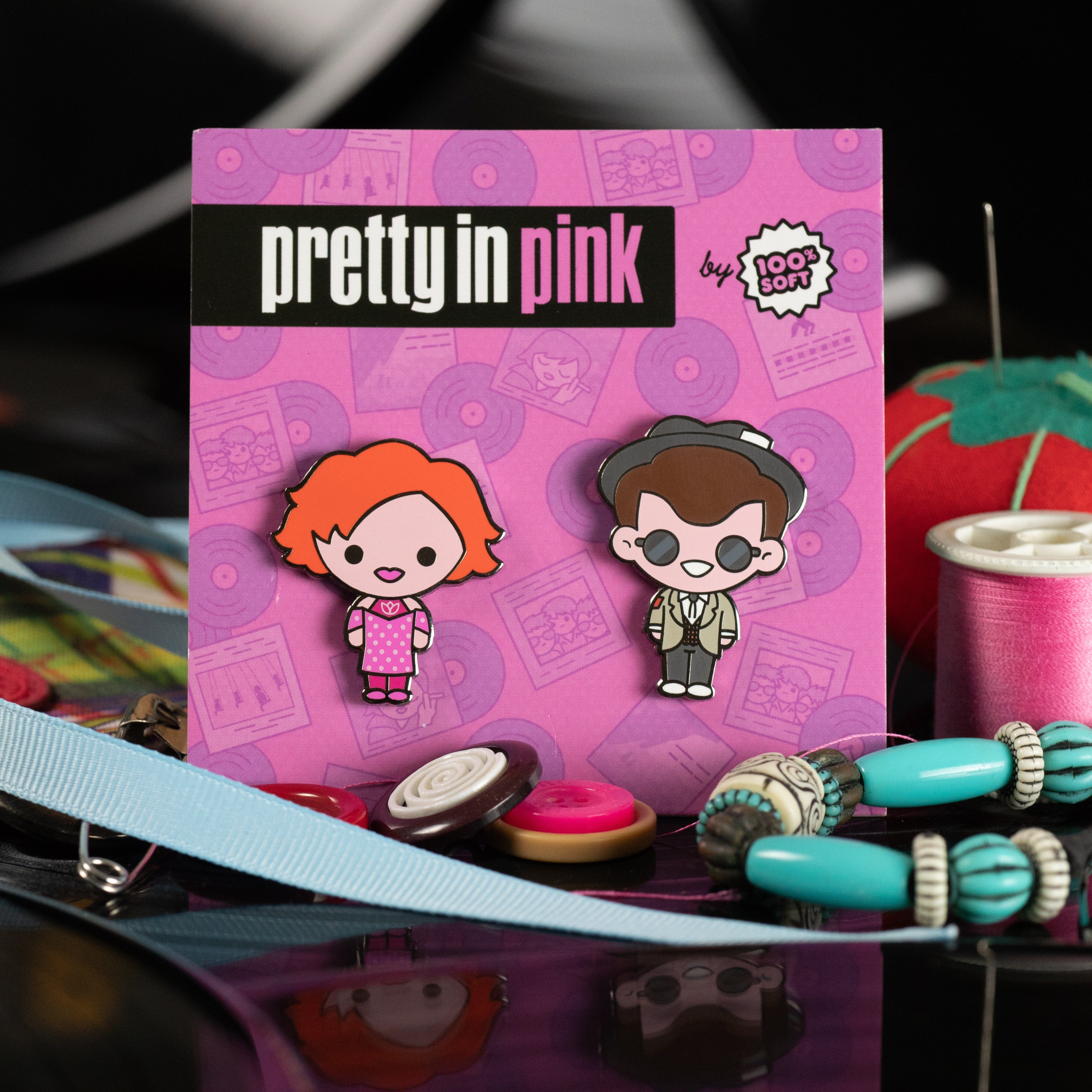 Pretty in Pink – Andie + Duckie Pin Set - Image 3