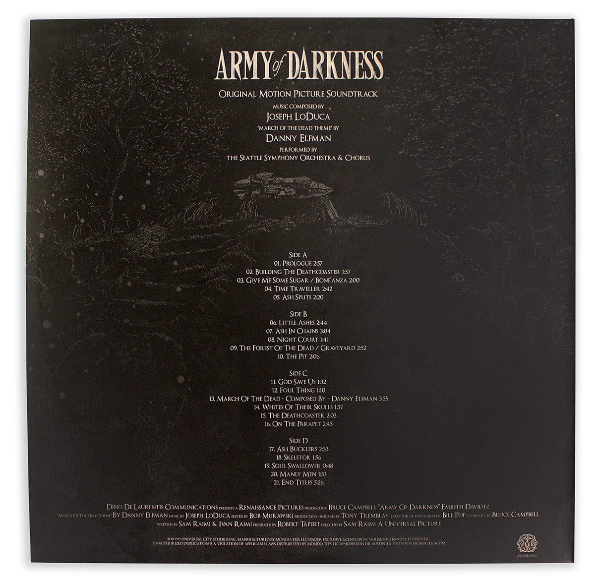 Army Of Darkness Original Motion Picture Soundtrack 2XLP - Image 12