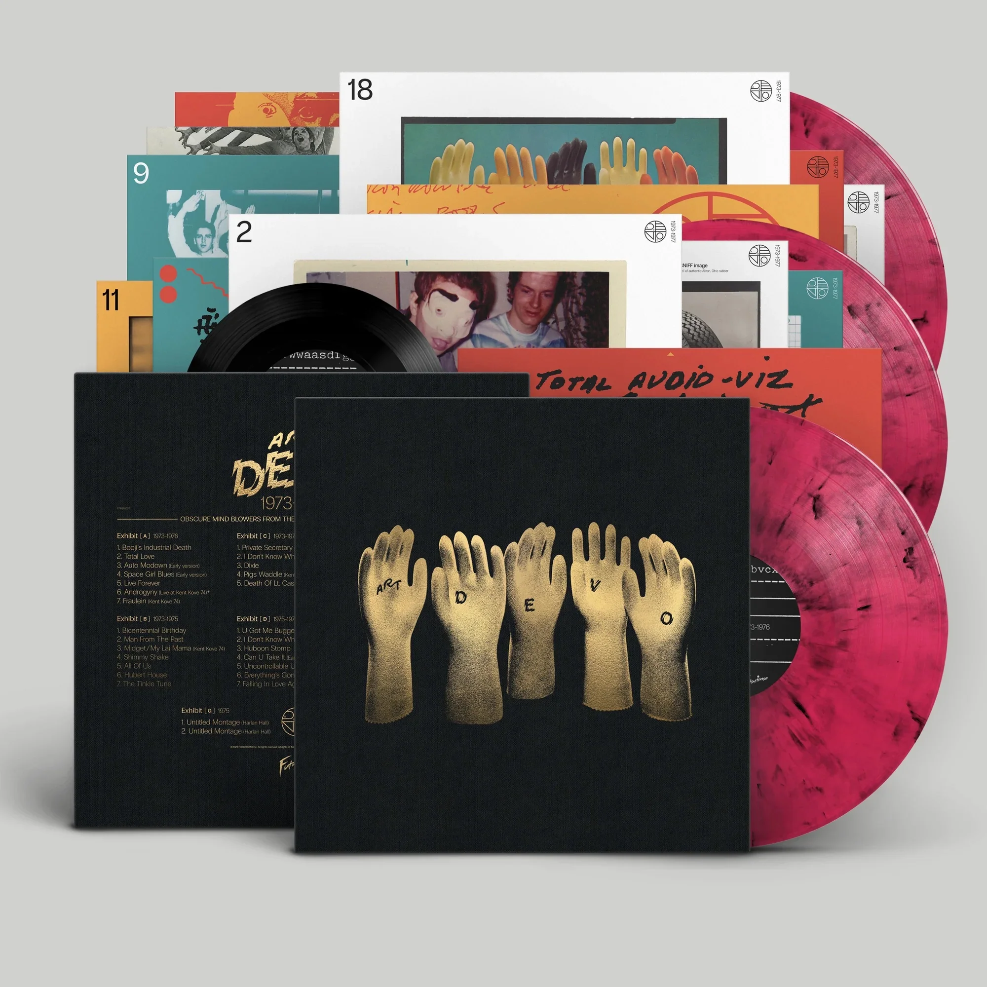 Art Devo 1973-1977 3xLP + 7" Box Set - Image 2