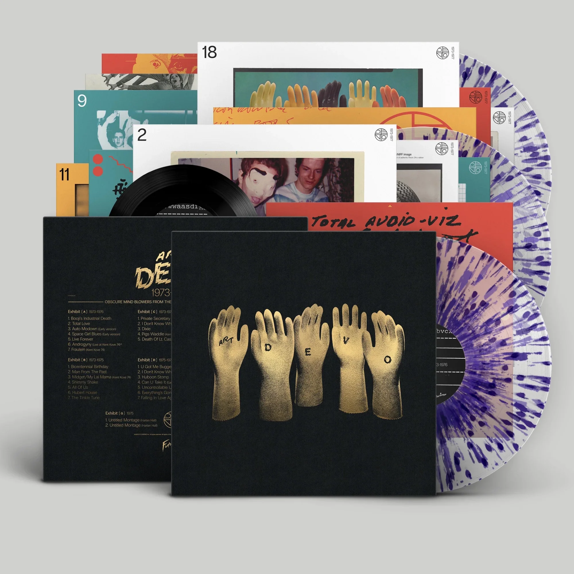Art Devo 1973-1977 3xLP + 7" Box Set - Image 3