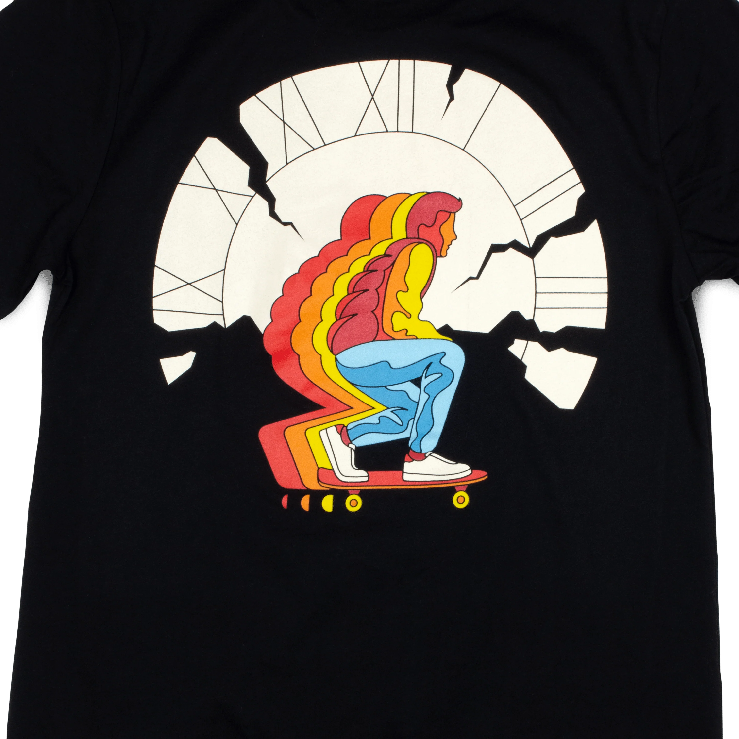 Back to the Future Clock Warp T-Shirt - Image 4