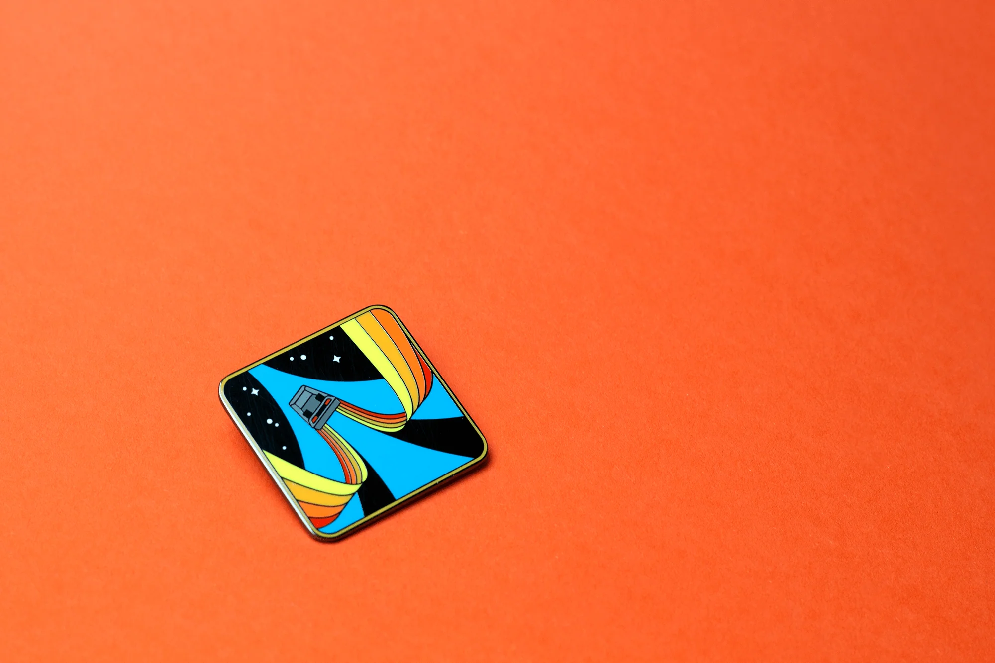 Back to the Future MondoVision Pin Badge - Image 3