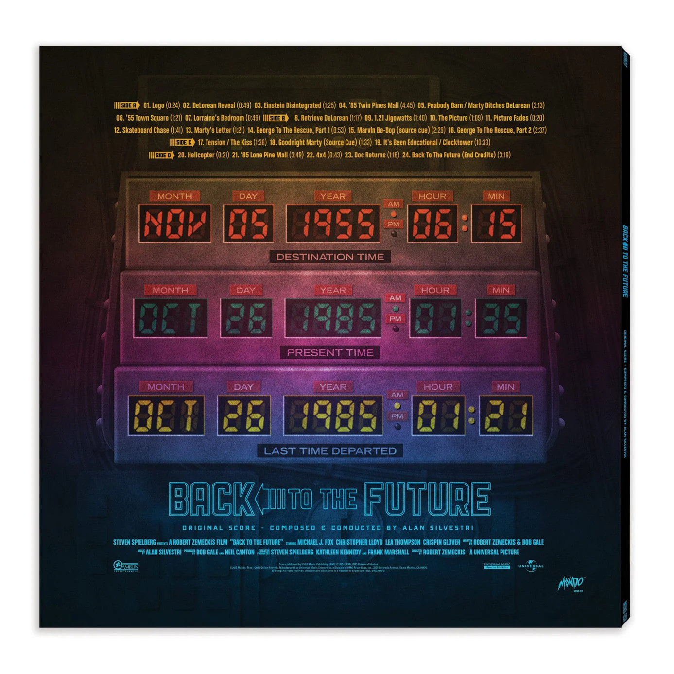 Back To The Future Trilogy – Complete Original Score 6XLP - Image 5