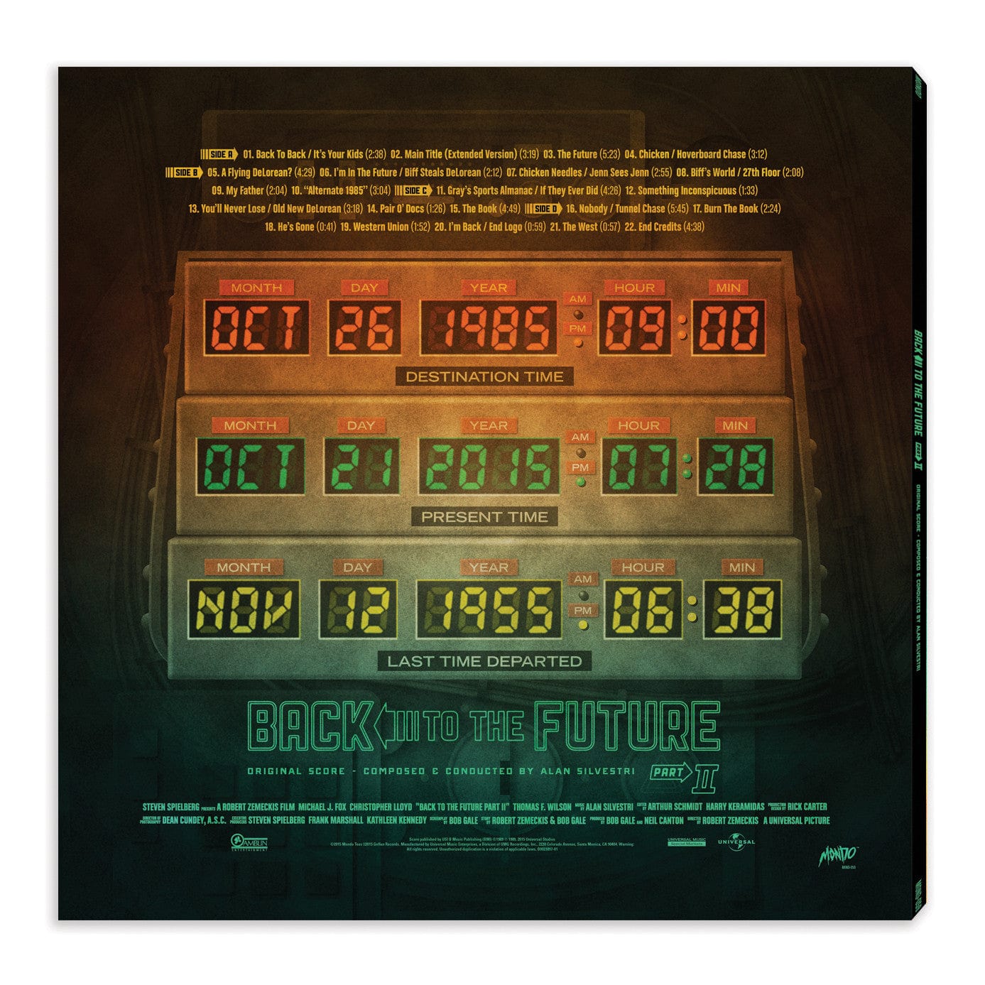 Back To The Future Trilogy – Complete Original Score 6XLP - Image 8