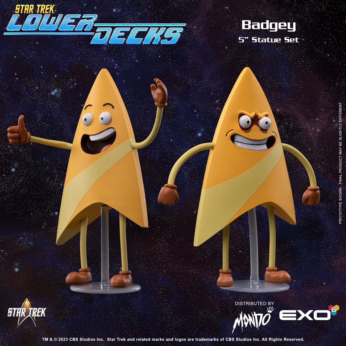 Badgey - Star Trek: Lower Decks 7" Statue - Image 3
